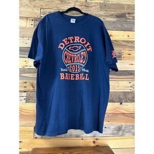 Detroit Tigers MLB Short Sleeve Men's T-Shirt 2XL Gildan 2015